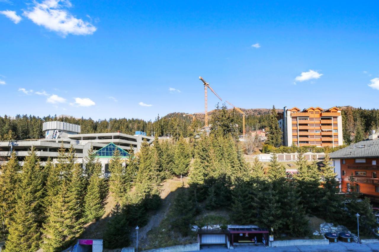 Studio Cosy Au Centre De Crans-Montana Exterior photo