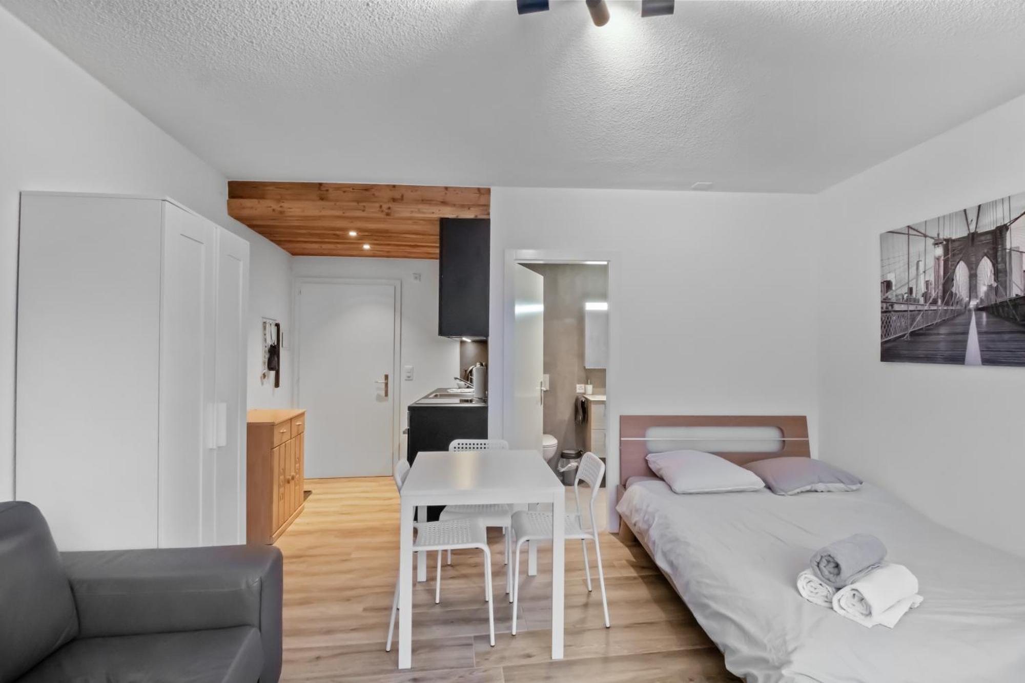 Studio Cosy Au Centre De Crans-Montana Exterior photo