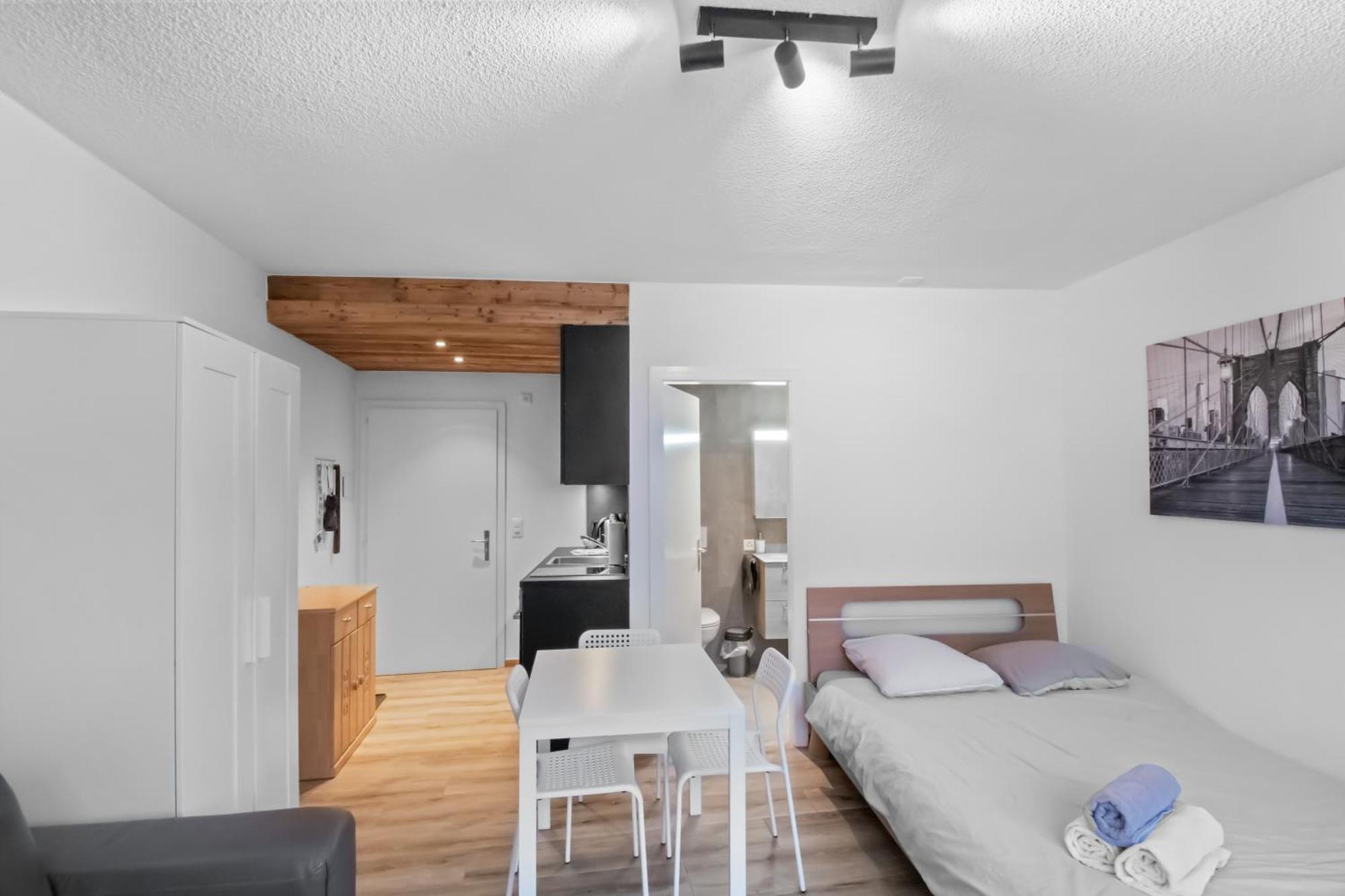 Studio Cosy Au Centre De Crans-Montana Exterior photo